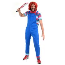 Fantasia Boneco Assassino Adulto Halloween Fantasia Boneco Assassino Adulto Halloween