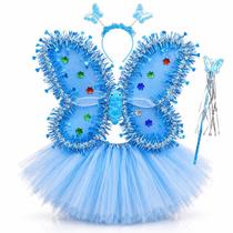 Fantasia Borboleta Fada Saia Tule Asa Tiara Varinha Carnaval Fantasia Borboleta Fada Saia Tule Asa Tiara Varinha Carnaval