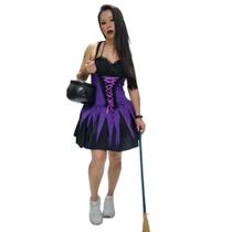 Fantasia Bruxa Mabel Adulto Feminino Fantasia Bruxa Mabel Adulto Feminino