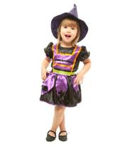 Fantasia Bruxinha Nini Halloween Infantil