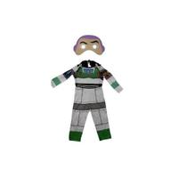 Fantasia Buzz Lightyear Longo Com Máscara E Enchimento Fantasia Buzz Lightyear Longo Com Máscara E Enchimento