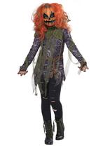 Fantasia California Costumes Pumpkin Monster Girl tamanho grande