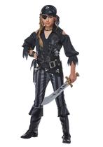 Fantasia California Costumes Rebel Pirate Girl Tamanho S