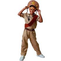Fantasia Cangaceiro Infantil pra Menino de Luxo Roupa Lampião Completa Fantasia Cangaceiro Infantil pra Menino de Luxo Roupa Lampião Completa