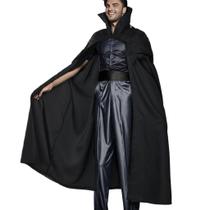 Fantasia: capa, vampiro medieval, jacquard, adulto, Halloween