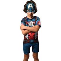 Fantasia Capitão América Pop P BBRA 7193