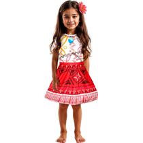 Fantasia Carnaval Infantil da Moana 2 pra Meninas Vestido Polinésio Estampa Tradicional Fantasia Carnaval Infantil da Moana 2 pra Meninas Vestido Polinésio Estampa Tradicional