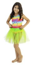 Fantasia Carnaval Menina Pop It Sereia Infantil Body e Saia Fantasia Carnaval Menina Pop It Sereia Infantil Body e Saia