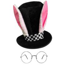 Fantasia Cartola Oculos Coelho Alice Pais Das Maravilhas