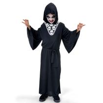 Fantasia Cavaleiro Das Sombras Com Capuz Carnaval e Halloween Fantasia Cavaleiro Das Sombras Com Capuz Carnaval e Halloween