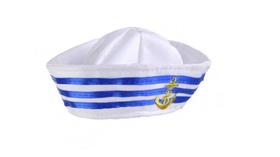 Fantasia chapeu de marinheiro azul carnaval festas Fantasia chapeu de marinheiro azul carnaval festas