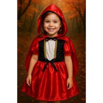 Fantasia Chapeuzinho Vermelho Infantil Menina