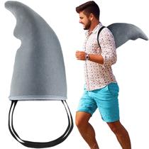 Fantasia Civaner Shark Costume Shark Fin Grey para adultos