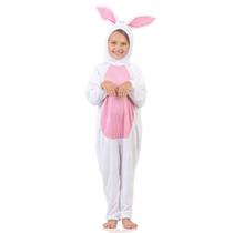 Fantasia Coelho Infantil Longa Branco Roupa de Coelhinho Páscoa Safari Teatro Escolar Zoo Carnaval Sulamericana 923617 Fantasia Coelho Infantil Longa Branco Roupa de Coelhinho Páscoa Safari Teatro Escolar Zoo Carnaval Sulamericana 923617