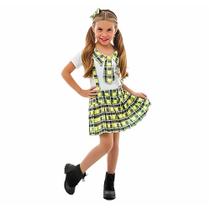 Fantasia Colegial Carrossel Feminina Infantil