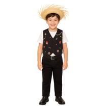 Fantasia Colete Junino Tecido Masculino Estampado Infantil Menino Festa Junina Arraiá São João Noivo Mister Caipirinha Fantasia Colete Junino Tecido Masculino Estampado Infantil Menino Festa Junina Arraiá São João Noivo Mister Caipirinha