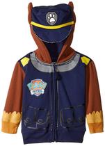 Fantasia com capuz Paw Patrol Chase para meninos 3T - Navy