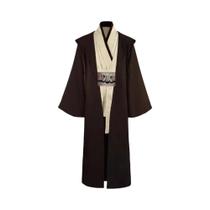 Fantasia Completa De Cosplay Obi Wan Kenobi Jedi Para Adultos Unissex, Incluindo Casaco, Uniforme De Fantasia Completa De Cosplay Obi Wan Kenobi Jedi Para Adultos Unissex, Incluindo Casaco, Uniforme De