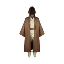 Fantasia Completa De Robe Com Capuz Do Jedi Obi Wan Kenobi Para Homens Adultos, Traje De Halloween Fantasia Completa De Robe Com Capuz Do Jedi Obi Wan Kenobi Para Homens Adultos, Traje De Halloween