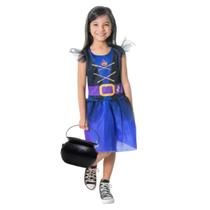 Fantasia completa Halloween Bruxinha. Fantasia completa Halloween Bruxinha.