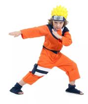 Fantasia Cosplay Do Naruto Infantil Fl - FESTA LINDA