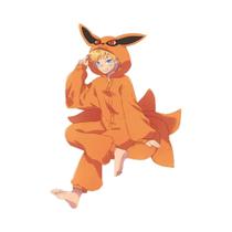 Fantasia Cosplay Unissex Adulto Naruto Uzumaki Hokage Kurama Kyuubi Raposa Kigurumi Macacão De