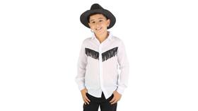 Fantasia cowboy country infantil 2 peças festa junina