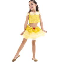 Fantasia cropped princesas bela