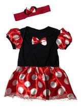 Fantasia Da Minnie Mouse Bebê Feminina Carnaval Fantasia Da Minnie Mouse Bebê Feminina Carnaval