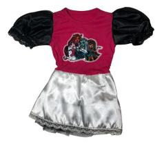 Fantasia Da Monster High Infantil Feminina Cosplay Carnaval Fantasia Da Monster High Infantil Feminina Cosplay Carnaval