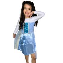 Fantasia Das Princesas Meninas Vestido Infantil Escolha