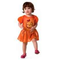 Fantasia De Abobora Baby Vestido De Halloween Festas Fantasia De Abobora Baby Vestido De Halloween Festas