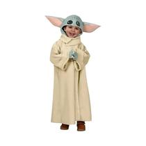 Fantasia De Alienígena Yoda Para Crianças, Chapéu, Robe E Capa, Disfarce De Halloween Mandaloriano, Fantasia De Alienígena Yoda Para Crianças, Chapéu, Robe E Capa, Disfarce De Halloween Mandaloriano,