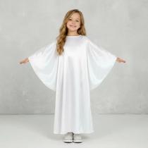 Fantasia de Anjo Infantil Tamanho:GCor:Branco