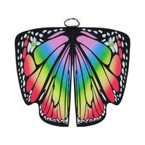 Fantasia De Asas De Borboleta Para Crianças E Mulheres, Capa De Cosplay Adulto Para Halloween,