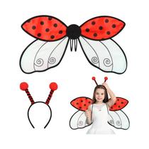 Fantasia De Asas De Fada Para Mulheres Adultas, Halloween, Borboleta, Joaninha, Abelha, Cosplay,