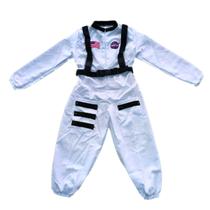 Fantasia de Astronauta Infantil Menino Macacão 3 a 8 Anos