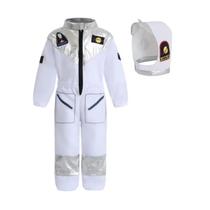Fantasia De Astronauta Para Meninos, Macacão De Halloween Com Chapéu, Roupa Infantil Para Festa De