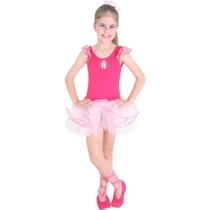 Fantasia de Bailarina Infantil Pink Com Sapatilha - Sulamericana