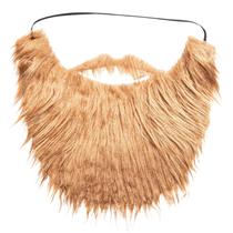 Fantasia de barba e bigode falsos Dress Up America com 7 cm de comprimento Fantasia de barba e bigode falsos Dress Up America com 7 cm de comprimento