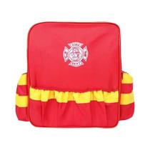 Fantasia De Bombeiro Infantil Com Conjunto De Brinquedos, Uniforme De Bombeiro Com Martelo E