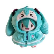 Fantasia De Boneca Hatsune Miku Mini Capa De Algodão De 20cm, Traje Derivado De Animação Com Roupa