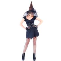 Fantasia de Bruxa Adulto Chic de Halloween