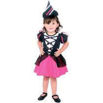 Fantasia de Bruxa Bebê Menina Halloween + Chapéu 1 á 3 anos Fantasia de Bruxa Bebê Menina Halloween + Chapéu 1 á 3 anos
