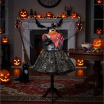 Fantasia de Bruxa Infantil Feiticeira Bruxinha C/ 3 Pçs Saia Tiara e Varinha Fantasia de Bruxa Infantil Feiticeira Bruxinha C/ 3 Pçs Saia Tiara e Varinha