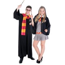 Fantasia de Casal Harry Potter e Hermione Adulto Fantasia de Casal Harry Potter e Hermione Adulto