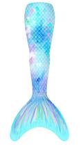 Fantasia de cauda de sereia DNFUN para mulheres, tamanhos SML sem monofin Fantasia de cauda de sereia DNFUN para mulheres, tamanhos SML sem monofin