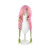 Fantasia De Cosplay Adulto Kanroji Mitsuri, Vestido Kimono Haori Com Peruca, Fantasia De Halloween
