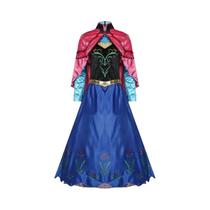 Fantasia De Cosplay Da Rainha Da Neve Elsa Para Adultos, Vestido De Festa De Contos De Fadas,