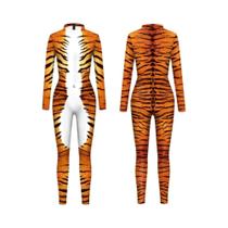 Fantasia De Cosplay De Animais (Cobra, Zebra, Tigre) - Macacão Zentai De Corpo Inteiro Em Spandex